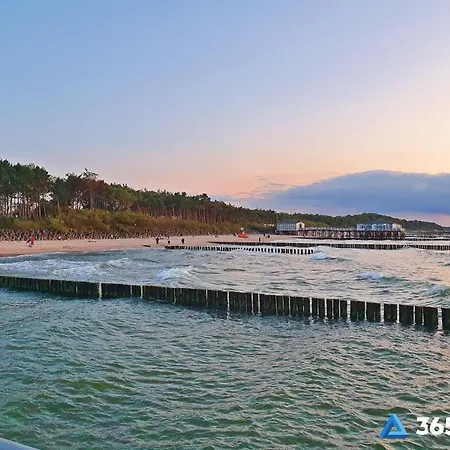 365pam - Dwie Sosny - Morski Krysztal - Sauna, Jacuzzi, Silownia, Bawialnia 公寓 尤斯托尼莫斯基